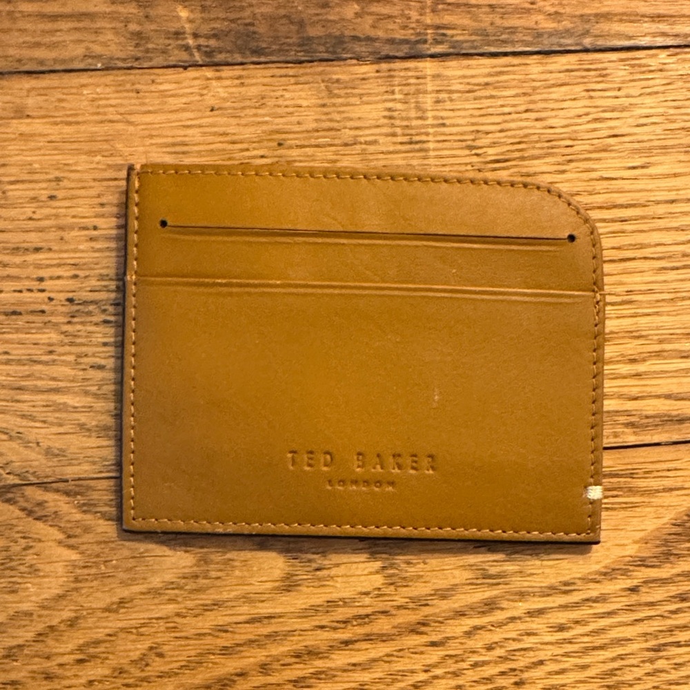 Ted Baker Brown Leather Card Holder